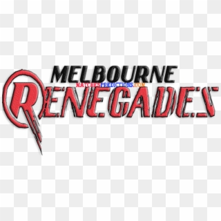 Melbourne Renegades Logo Bbl 18/19 - Melbourne Renegades Clipart