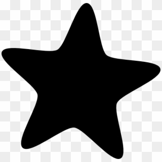 Black Star Clipart Png - Stars Vector Black And White Transparent Png