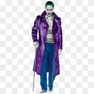 Png Coringa - Joker Trench Coat Suicide Squad Clipart