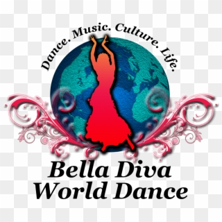 Culturally Authentic World Dance Company Offering Belly - World Class Quality Clipart