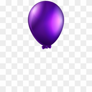 2755 X 6350 6 - Purple Balloon Transparent Background Clipart