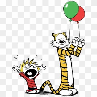Mando Calvin And Hobbes Ballon Png Calvin And Hobbes Clipart