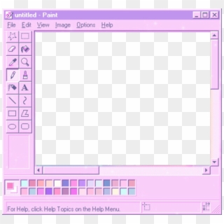 Free Ms Paint Aesthetic Png Transparent Images - PikPng