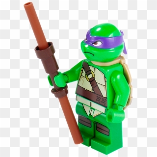 Donatello Is A Teenage Mutant Ninja Turtles Minifigure - Лего Черепашки Ниндзя Донателло Clipart