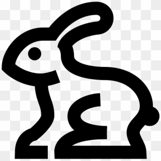 Easter Rabbit Icon - Páscoa Icon Clipart