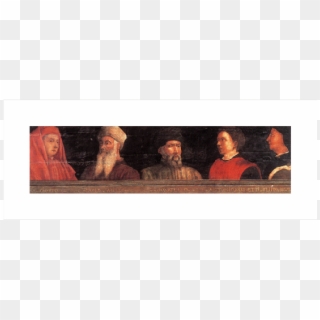 Portraits Of Giotto, Uccello, Donatello, Manetti And Clipart