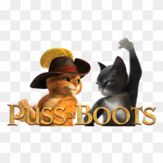 Puss In Boots Image - Puss In Boots And Kitty Softpaws Png Clipart