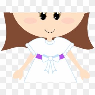 Doll Clipart First Communion - Cartoon - Png Download