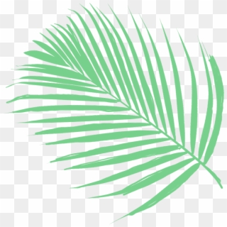 Vaporwave Tumblr Aesthetic Plants Green Plant - Palm Tree Clipart