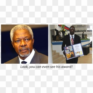 Kofi And Fauster - Kofi Annan Clipart