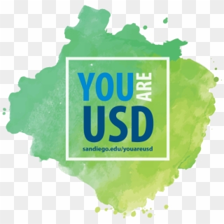 You Are Usd Square Logo With Website - Map Clipart