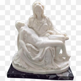 Statue Of Pieta Michelangelo's Sculpture Of Christ - Estatua Pieta Png Clipart