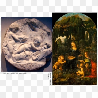Masters And Madonnas - Leonardo Da Vinci Virgin Of The Rock 1483 Clipart
