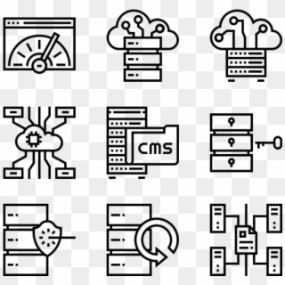 Manufacturing Icons Clipart