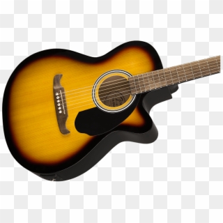 Fender Fa-135ce Concert Acoustic Electric Sunburst - Acoustic Guitar Clipart