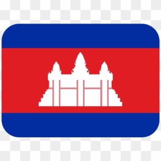 Flag Of Cambodia - Cambodia And Thailand Flag Clipart