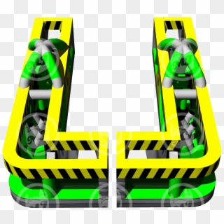 Dual Lane Obstacle Course - Graphic Design Clipart