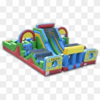 Inflatable Obstacle Course Clipart