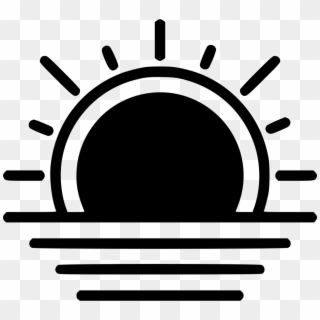 Sunset Icon Png - Solar Energy Icon Clipart