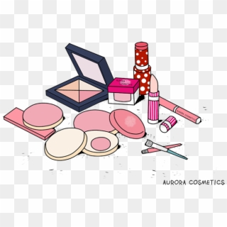 Cosmetic Cartoon Png - Cosmetic Products Cartoon Clipart