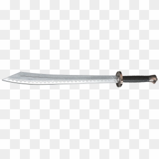 Great Sword , Also Known As Horse Broken Sword, The - Saw Chain Clipart