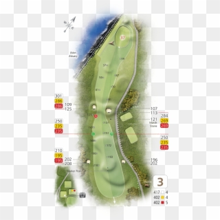 Hole3 - Golf Course Clipart