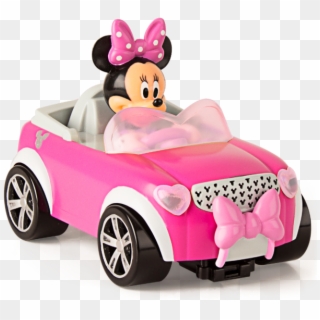 Auto Na Daljinsko Upravljanje Minnie 0126762 - Minnie Mouse En Carro Clipart
