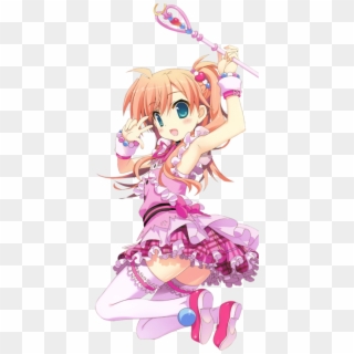 Anime, Anime Girl, Kawaii, Pink, Skirt - Anime Png Chica Kawaii Clipart