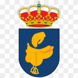 Escudo De Azur, Una Silla De Montar De Oro, Surmontada - Escudo De Manila Clipart