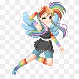 Mlp Keychain Rainbow Dash By Amai K - Anime Clipart