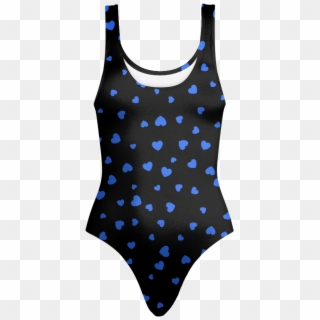 Blue Hearts Line - Maillot Clipart