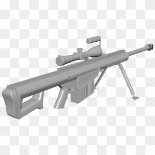 Low Poly Sniper - Sniper Rifle Clipart