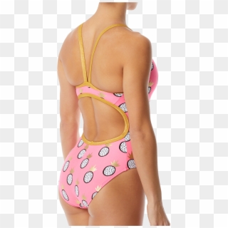 Women's Kingston Foil Funnies Flutterback Swimsuit - Maillot Clipart
