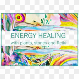 Energy Healing Header - Poster Clipart
