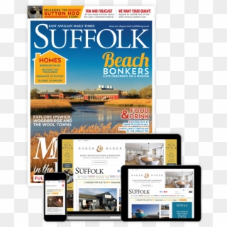 Suffolk Magazine Product Shot - Online Advertising Clipart