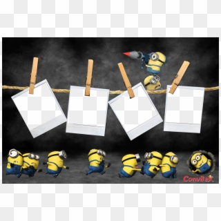 Minions - Toy Story Photo Frame Clipart