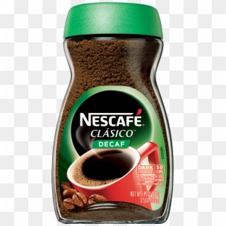 Nescafé Clásico Decaf Brings You The Full Flavored-fresh - Nescafe Decaf Clipart