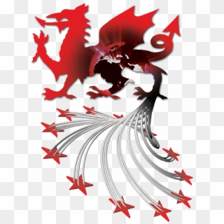 Computer Graphics & Visual Computing - Welsh Dragon Clipart Black And White - Png Download