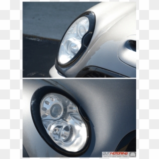 Mini Cooper R53 R52 R50 Blackout Headlight Rings - Mini Cooper Clipart