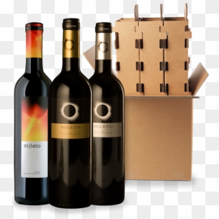 Mileto Eclipse Crianza Reserva Joven - Wine Bottle - Png Download