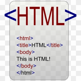 Html Logo Code Clipart