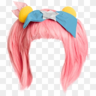 #wig #pink #hair #kawaii - Headpiece Clipart
