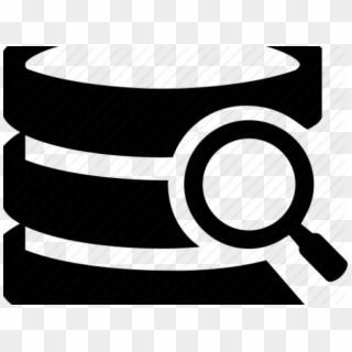 Search Icon Black And White - Circle Clipart