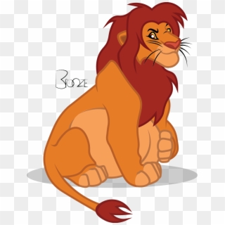 King Queen Of The Pride Land - Cartoon Clipart