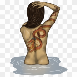 I Have No Idea What This Is, If Mulan Doesn't Have - Mushu Neck Tattoo Clipart