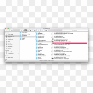 Delete Two Bluetooth Related Files And Restart Your - Macbook Library Preferences Clipart