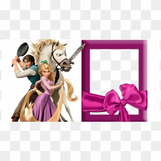 Snap Molduras Png Personagens M P Princesas Photos - Rapunzel Flynn Rider Tangled Clipart
