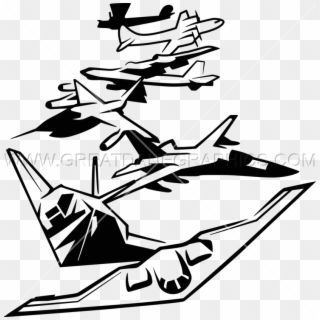 History Of The Bomber Plane Clipart
