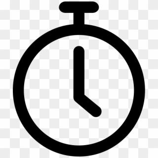 Computer Icons Stopwatch Countdown Clock Transprent - Timer Icon Clipart