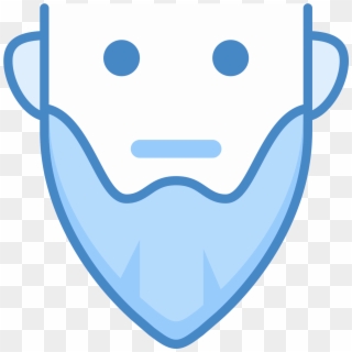 This Is A Picture Of A Man With A Long Beard Clipart